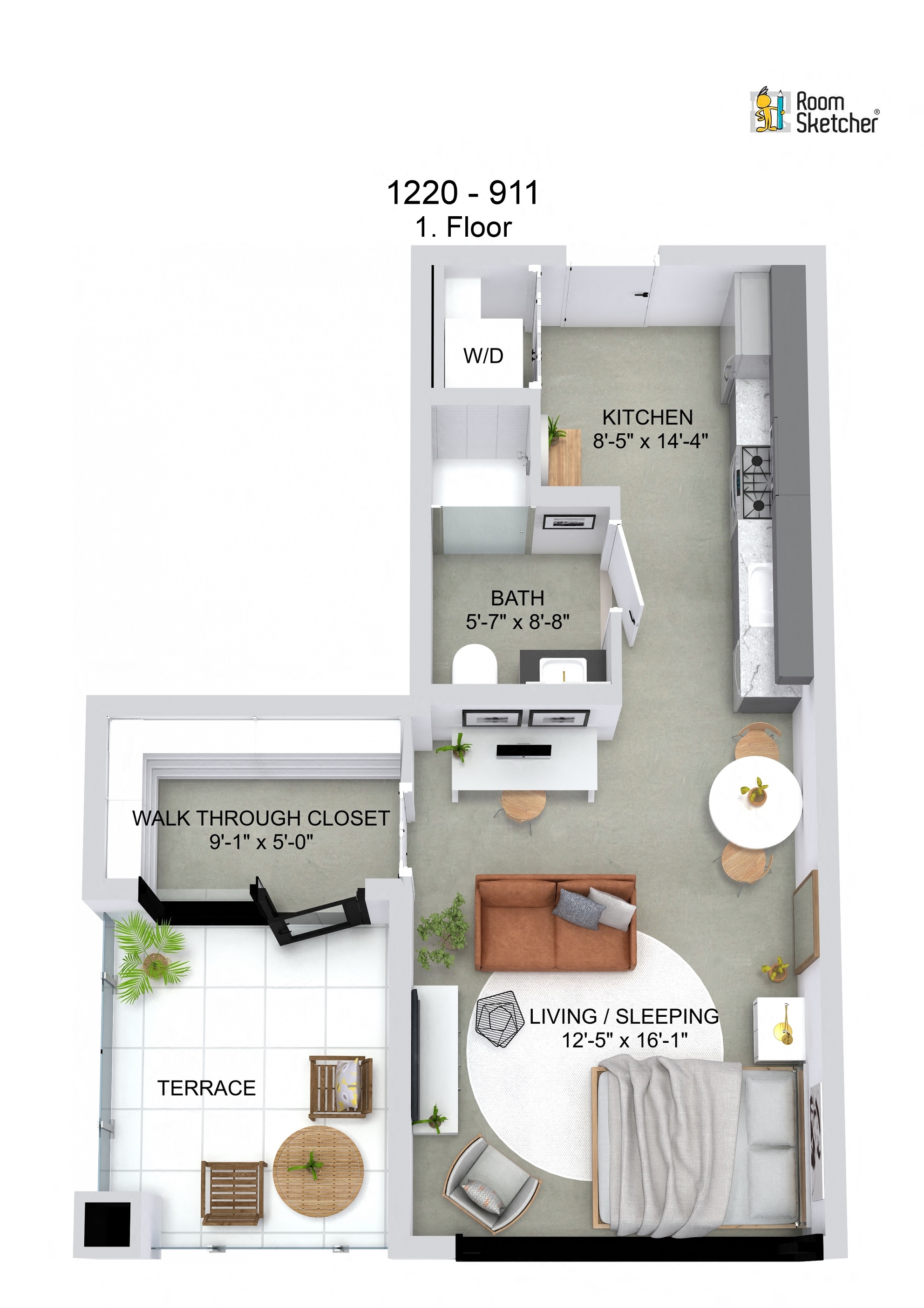 Studio Floorplan