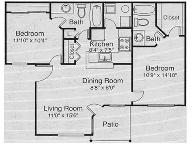 TWO BEDROOM