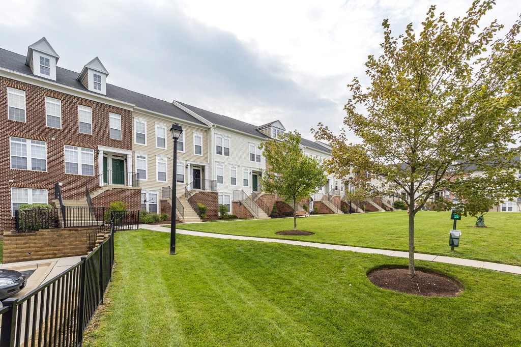 Exterior at Townes at Village Center, Reisterstown, Maryland