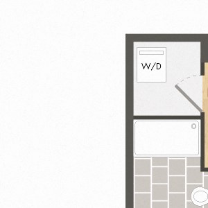 B4 – 2 Bedroom 2 Bath Floor Plan Layout – 1327 Square Feet