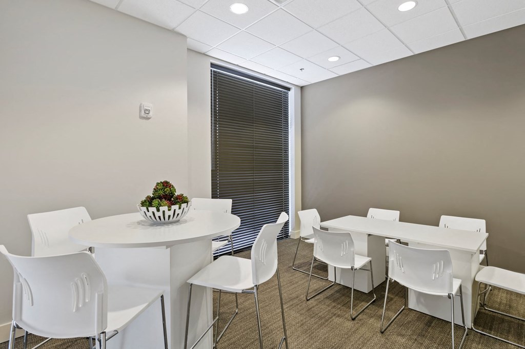 Business center at the Flats at Neabsco