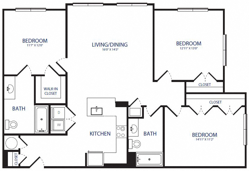 3BR 2BA