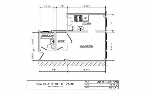 954 Geary St Studio-1 Bed Apartment for Rent - Photo Gallery 20