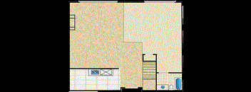 2BR 2BA LOFT - FLOOR PLAN D - 972 HILGARD