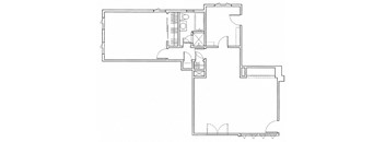 1BR 1BA FLOOR PLAN A - 964 HILGARD