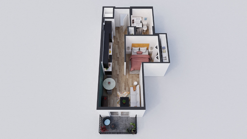 Urban 1 Bedroom 550 Harborfront