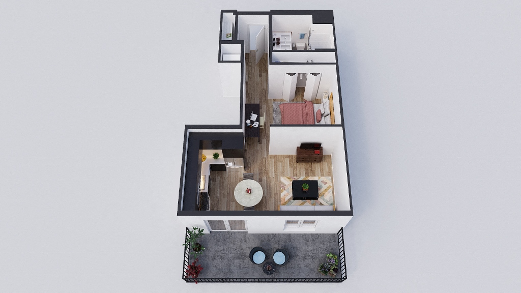 Urban 1 Bedroom 550 Harborfront