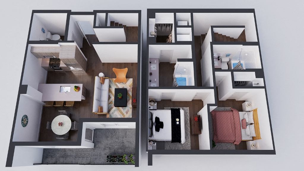 2 Bedroom Townhome 550 Harborfront