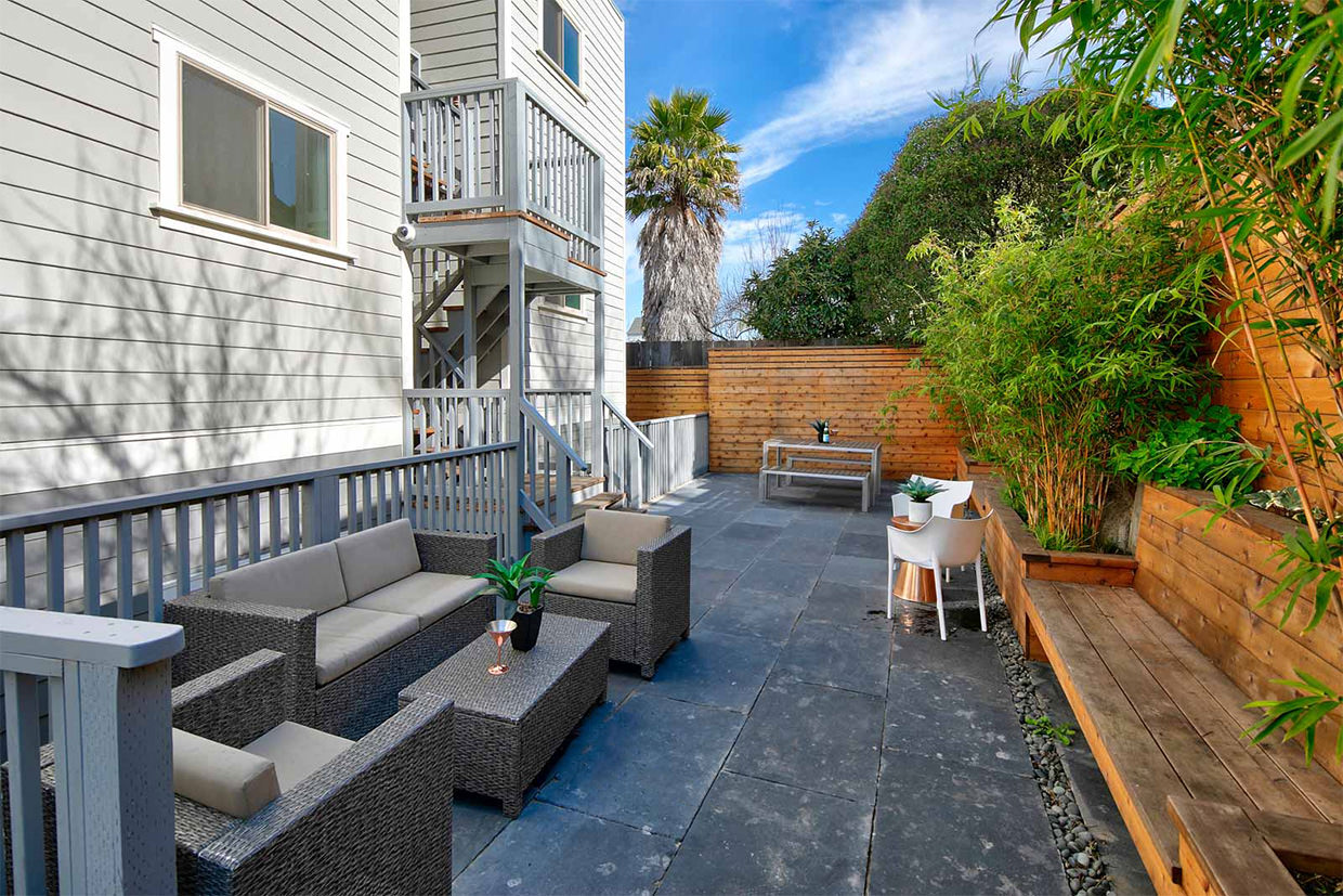 Seating of Back Patio