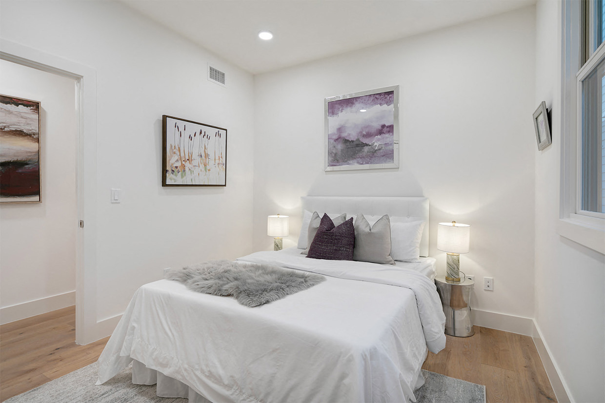 Furnished Hallway Bedroom