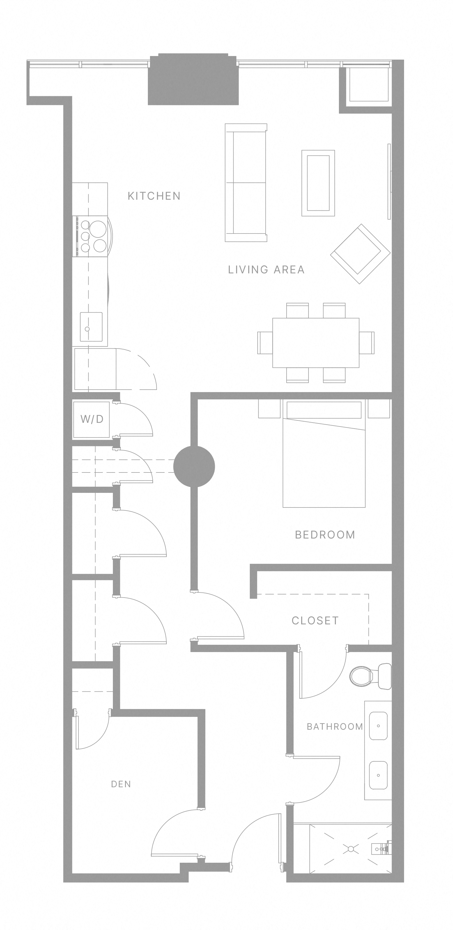 One Bedroom H