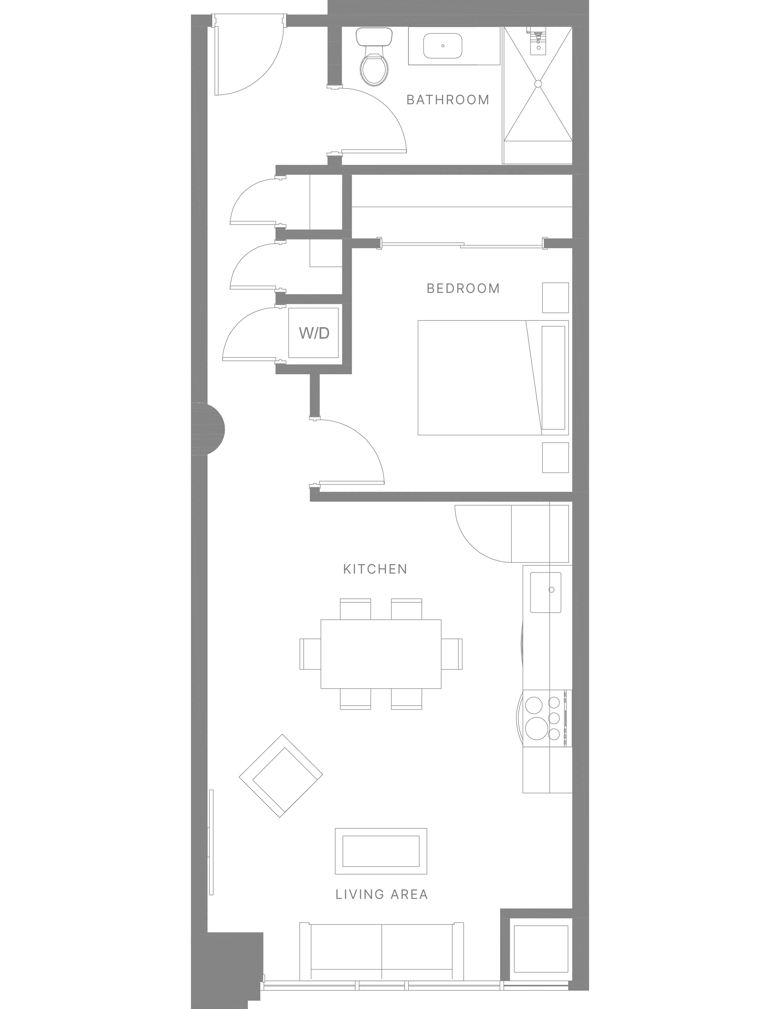 One Bedroom B