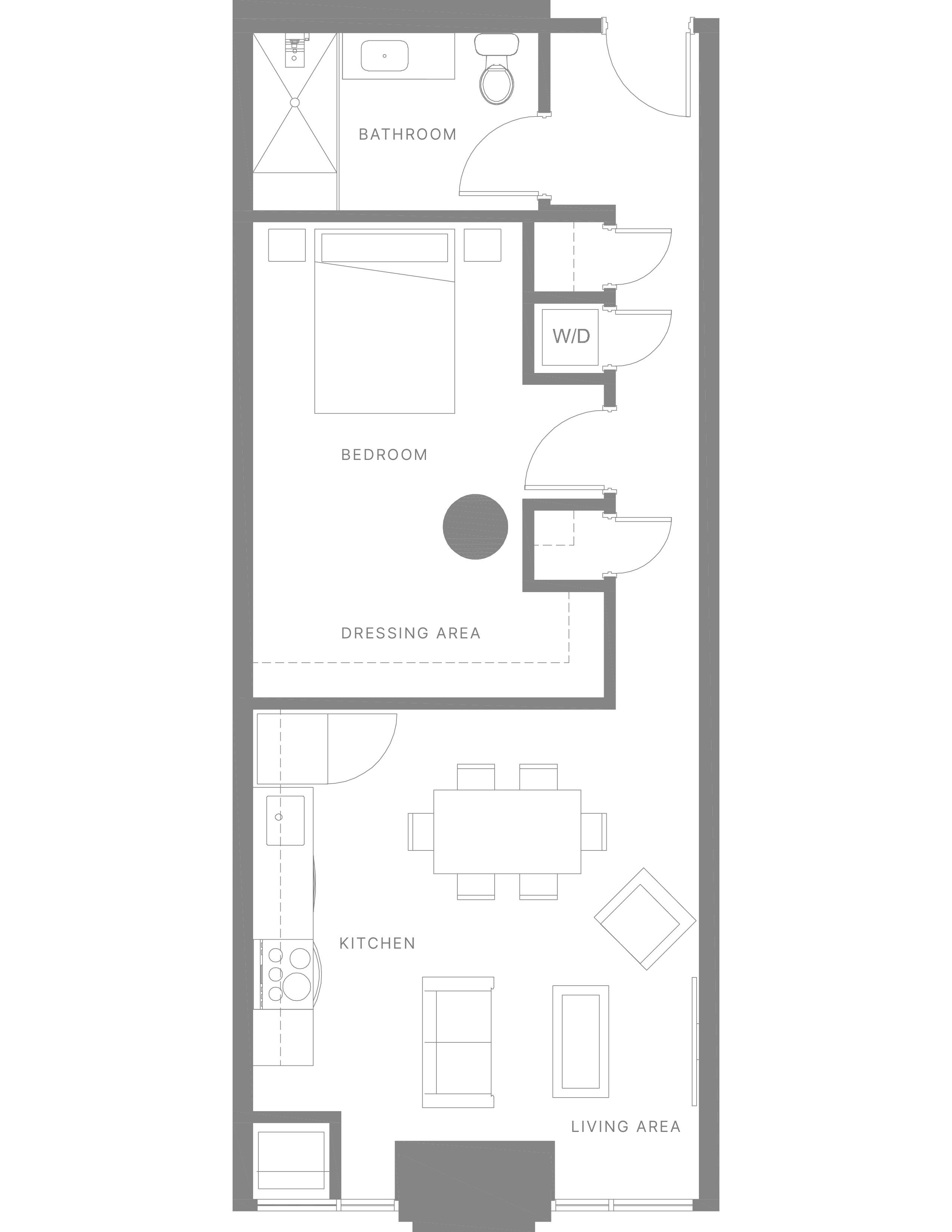 One Bedroom C