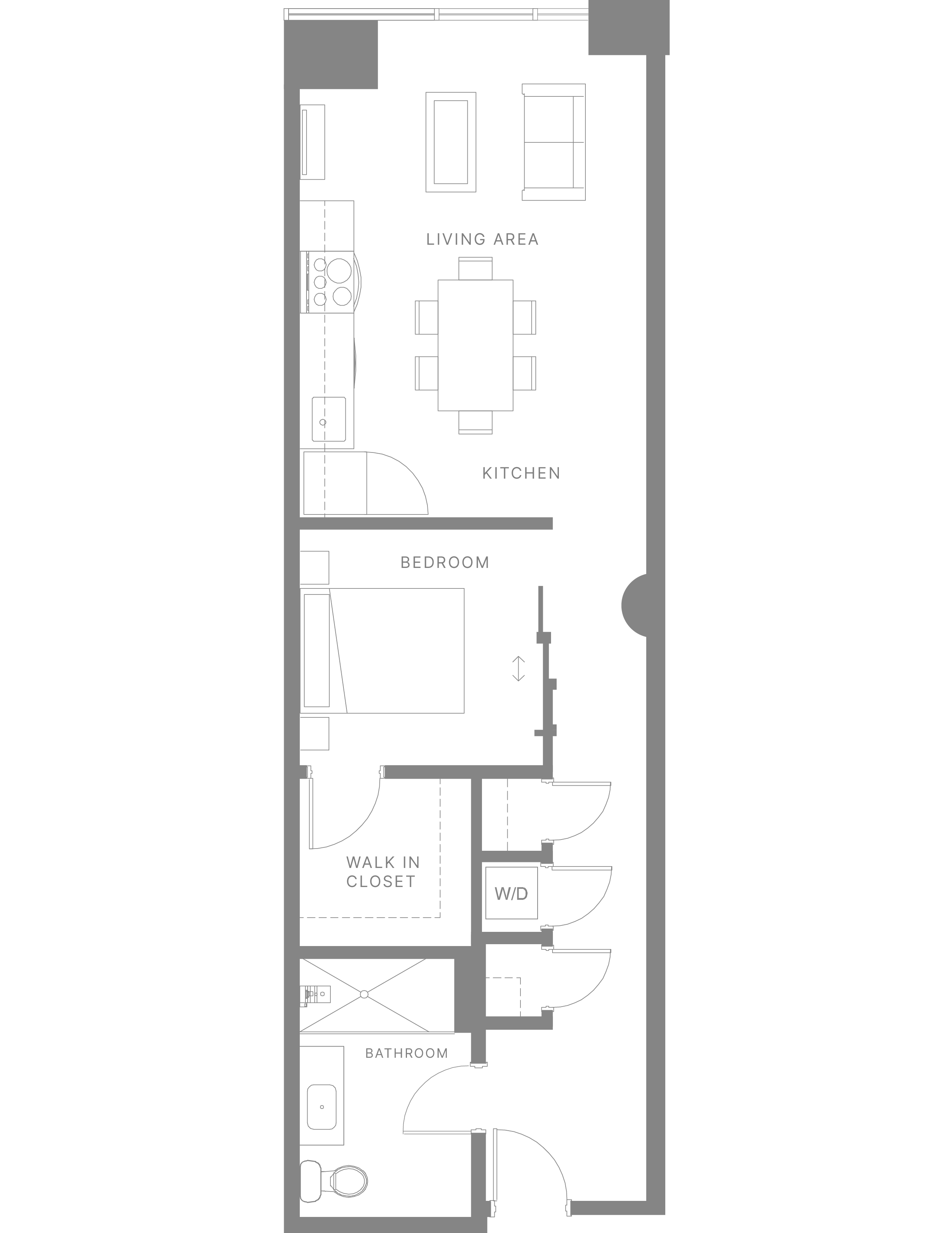 One Bedroom D