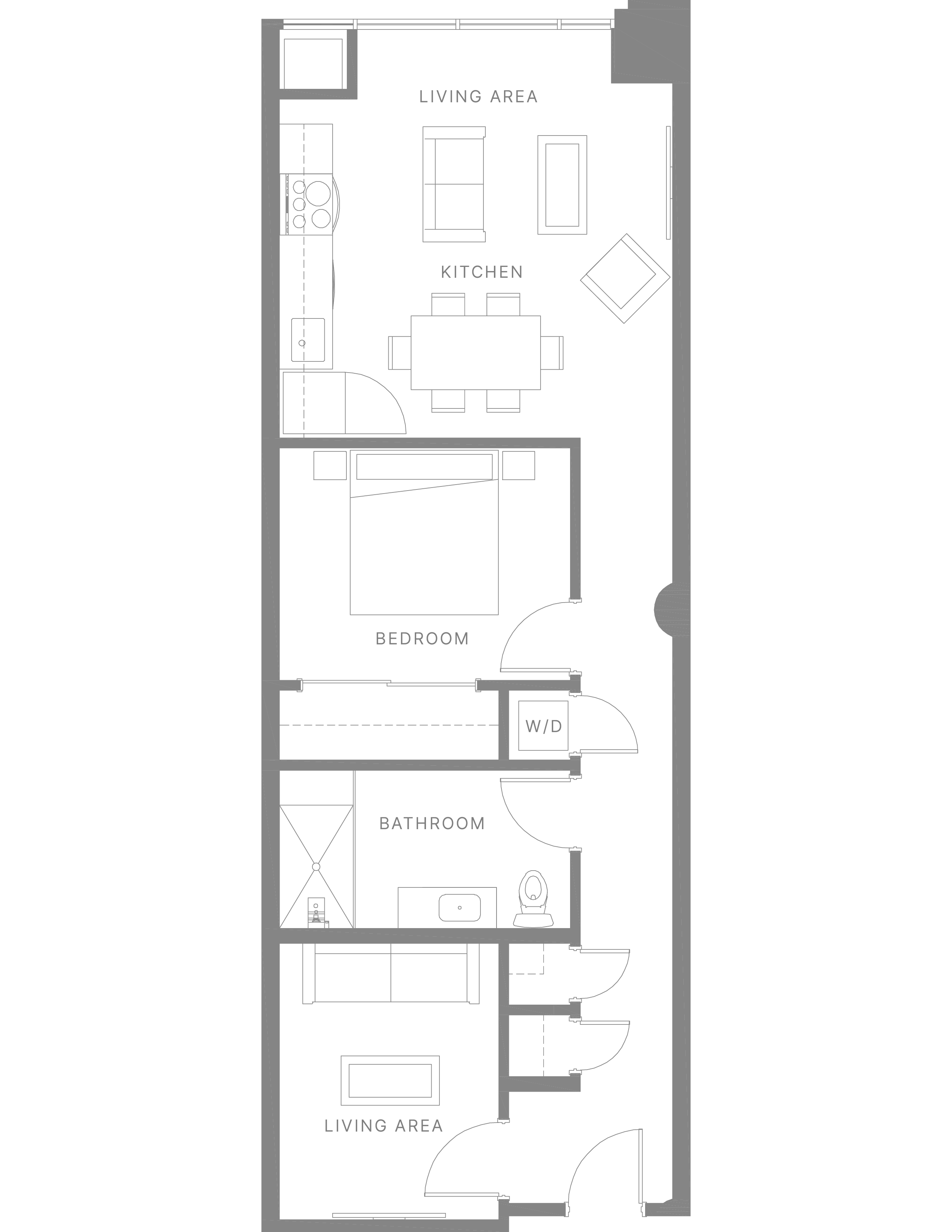 One Bedroom Den I