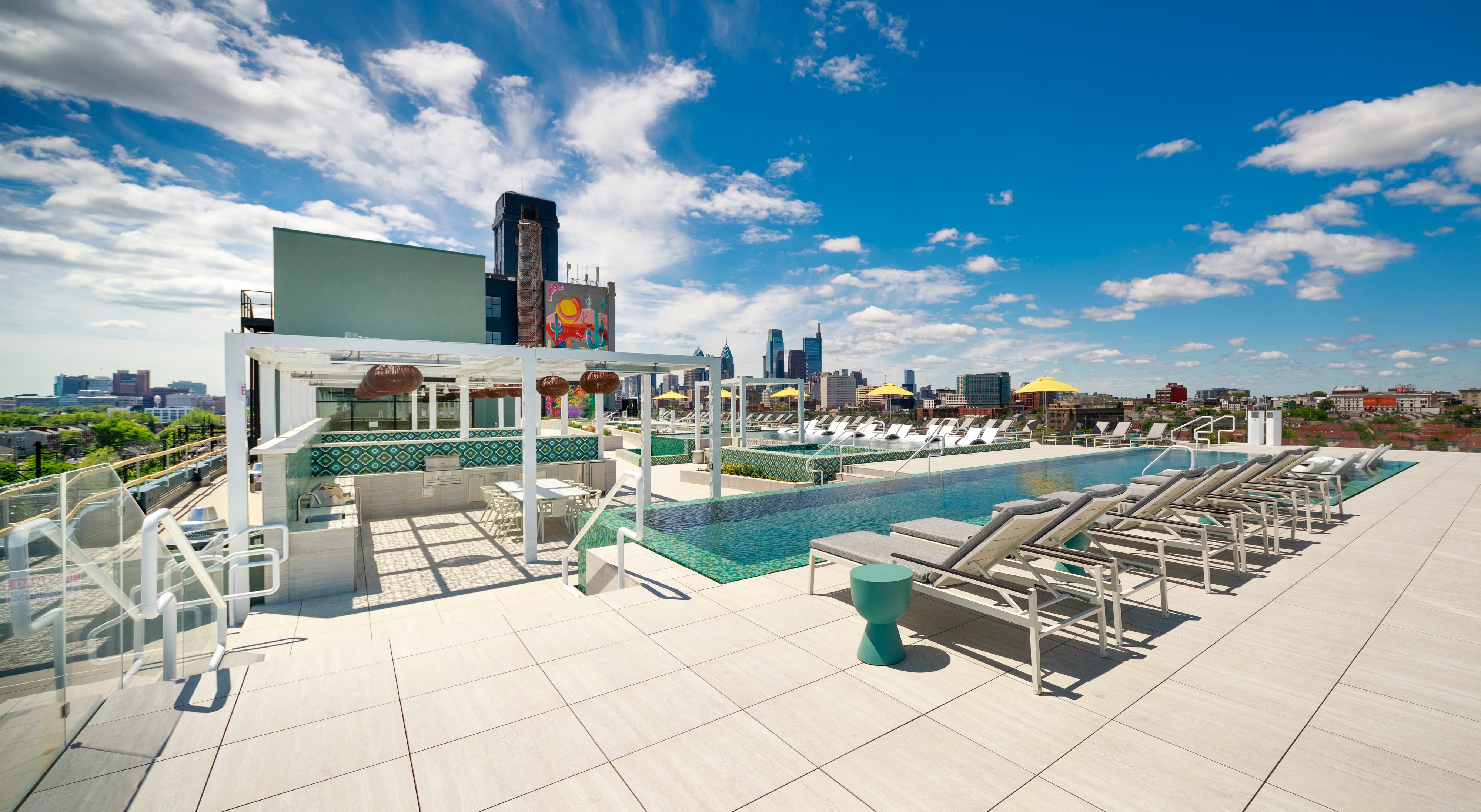 The Poplar Rooftop Pool