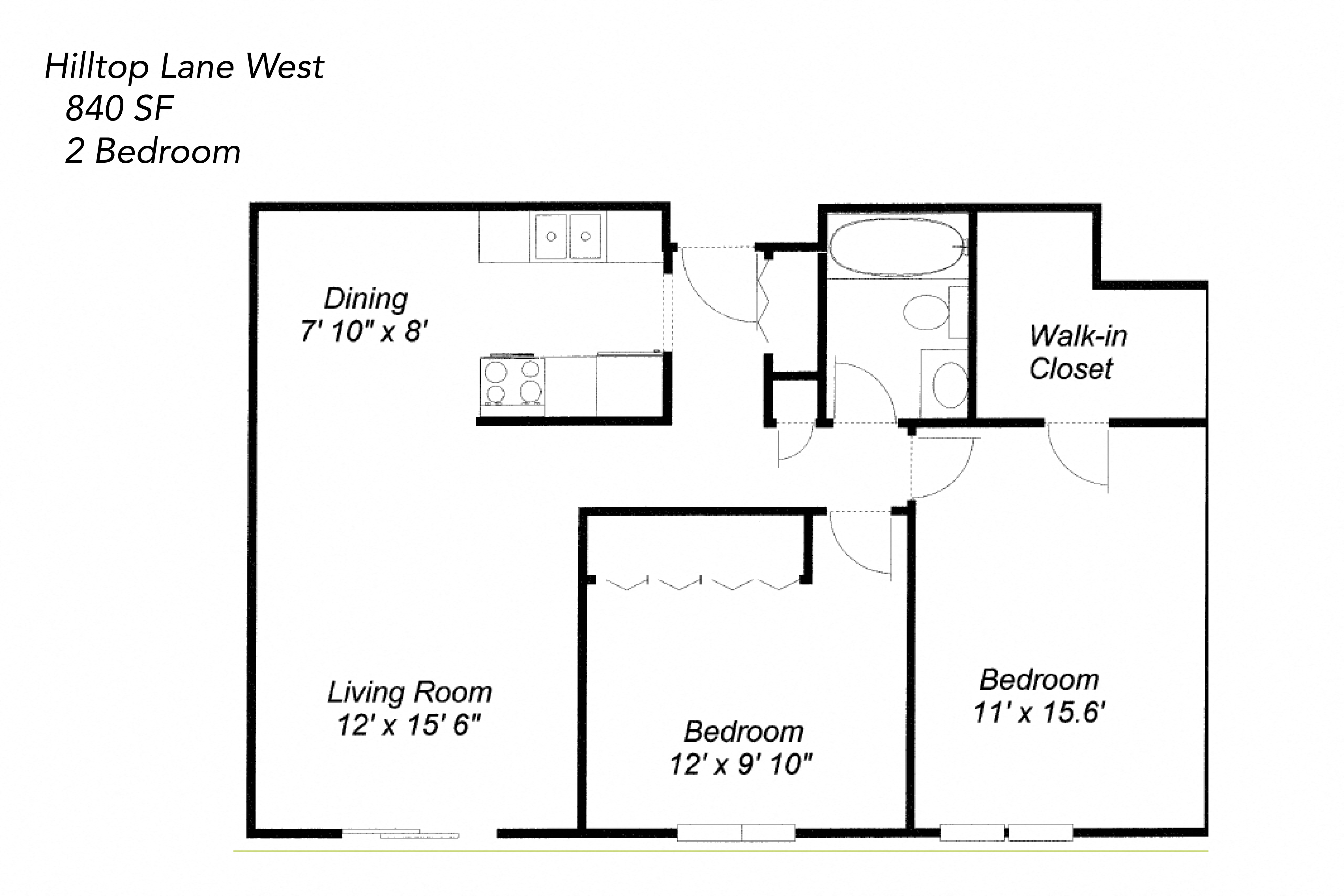 2 Bedroom
