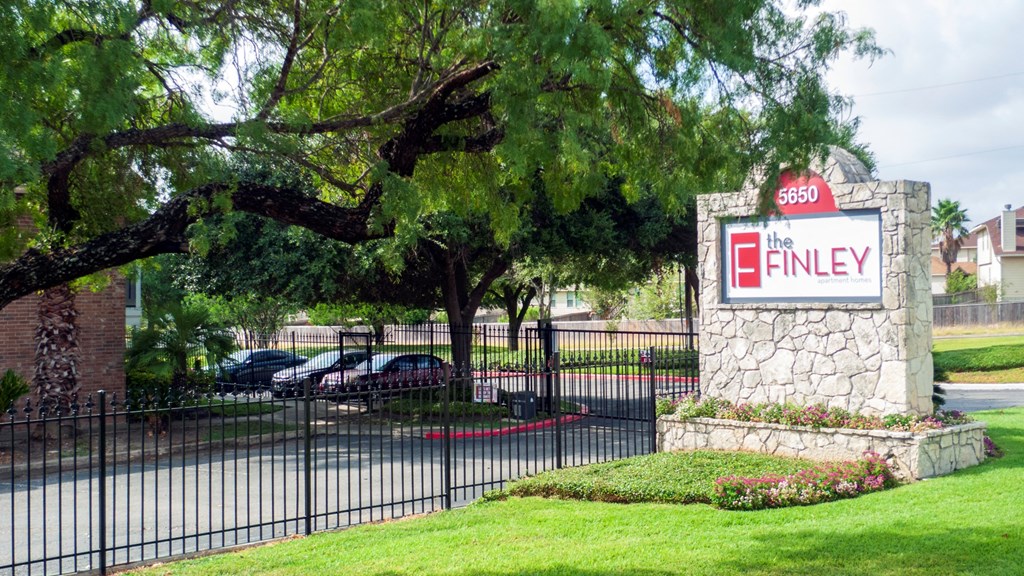 our main sign entering to out parking lot