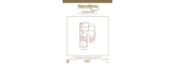 Bayberry Upper Floor Plan at Northridge, Rochester Hills, MI, 48307