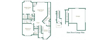 The Teton Floor Plan at Summit Creek, Canton, MI