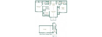 Berkshire Floor Plan at Summit Creek, Canton