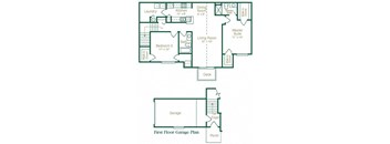 Denver Floor Plan at Summit Creek, Canton, MI