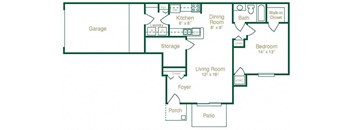 Cascade Floor Plan at Summit Creek, Michigan, 48188