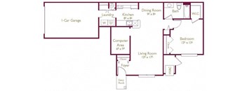 Richmond Floor Plan at Wyndchase, Canton