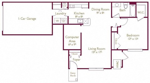 Richmond Floor Plan at Wyndchase, Canton