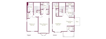 Hamilton Floor Plan at Wyndchase, Canton, MI