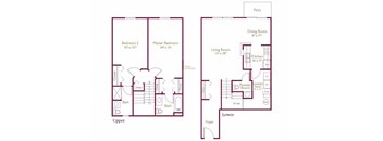 Washington Floor Plan at Wyndchase, Canton, MI, 48187