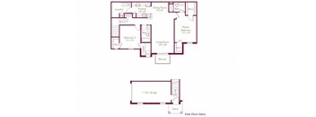 Alexandria Floor Plan at Wyndchase, Canton, Michigan