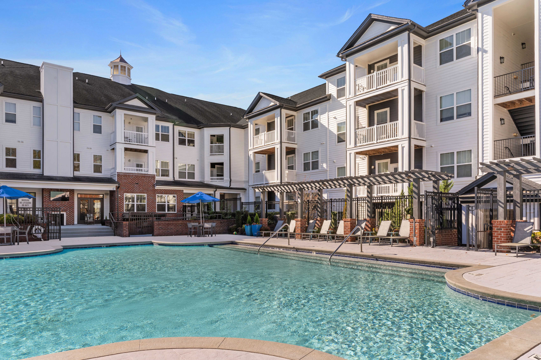 Chancery Village apartments in Parkside near Alston Ridge Elementary - pool