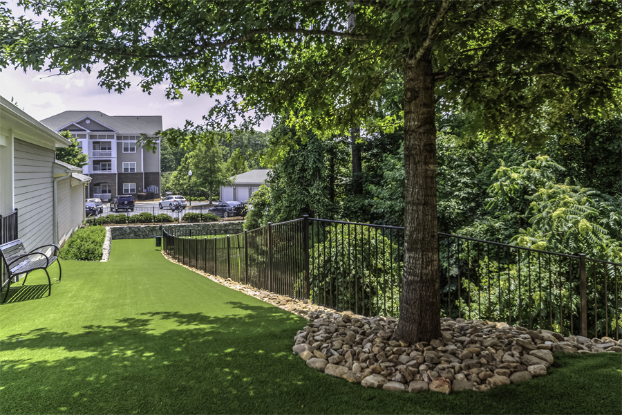 Luxury Apartments Cary NC - Chancery Village - Pet-friendly community with expansive designated Bark Park