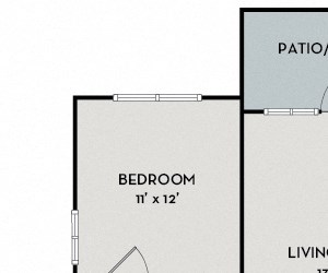 Sonoma Chancery Village - Cary, NC - Sonoma floor plan 1115 SF