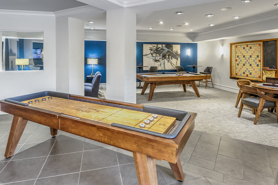 Apartments near Charlotte Douglas International Airport - Gramercy Square at Ayrsley - lounge