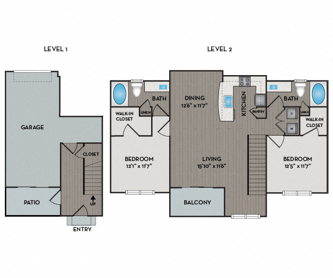 Gramercy at Ayrsley - Charlotte, NC - Lafayette Floor Plan