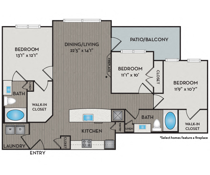 Gramercy at Ayrsley - Charlotte, NC - Gramercy Floor Plan