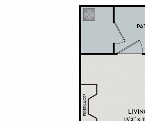 Attitash Highlands at Dearborn - Peabody, MA - Attitash floor plan 703 Sq Ft