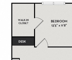 Cranmore Highlands at Dearborn - Peabody, MA - Cranmore floor plan 850 Sq Ft