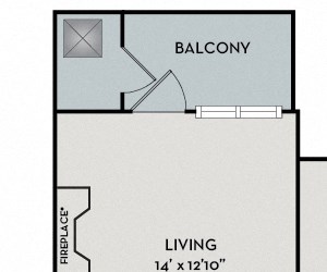 Nashoba Highlands at Dearborn - Peabody, MA - Nashoba floor plan 954 Sq Ft