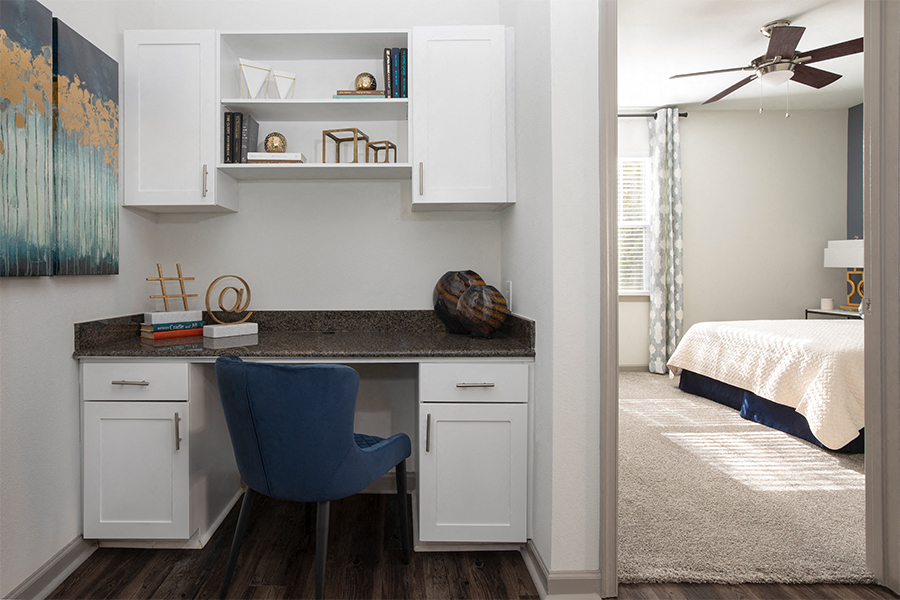 Highlands at Dearborn apartments in Peabody, MA - Built-in desks available