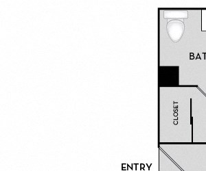 Tucker floor plan The Lofts at the Security Building - Tucker floor plan - Los Angeles, CA