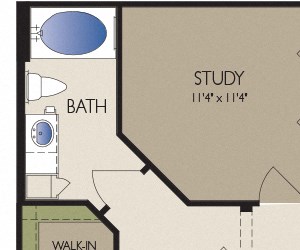 Singapore Metro Greenway Apartments - Houston, TX - Singapore Floor Plan