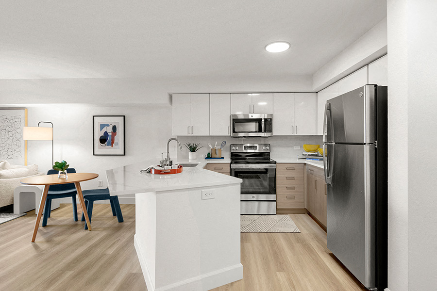 south lake union apartments - Neptune upgraded kitchen finishes