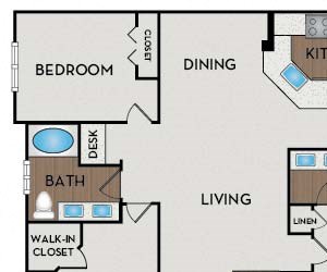 Shelton Promenade Park - Charlotte, NC - Shelton floor plan 1540 Sq Ft