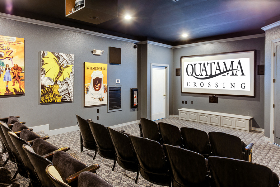 Quatama Crossing Fully equipped media room Beaverton OR