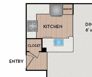 Coronado Reserve at Beachline - Orlando, FL - Coronado floor plan 918 Sq Ft