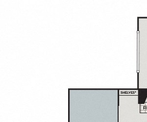 Pearl floor plan San Carlos Apartments - Phoenix, AZ - Pearl floor plan 1022 Sq Ft