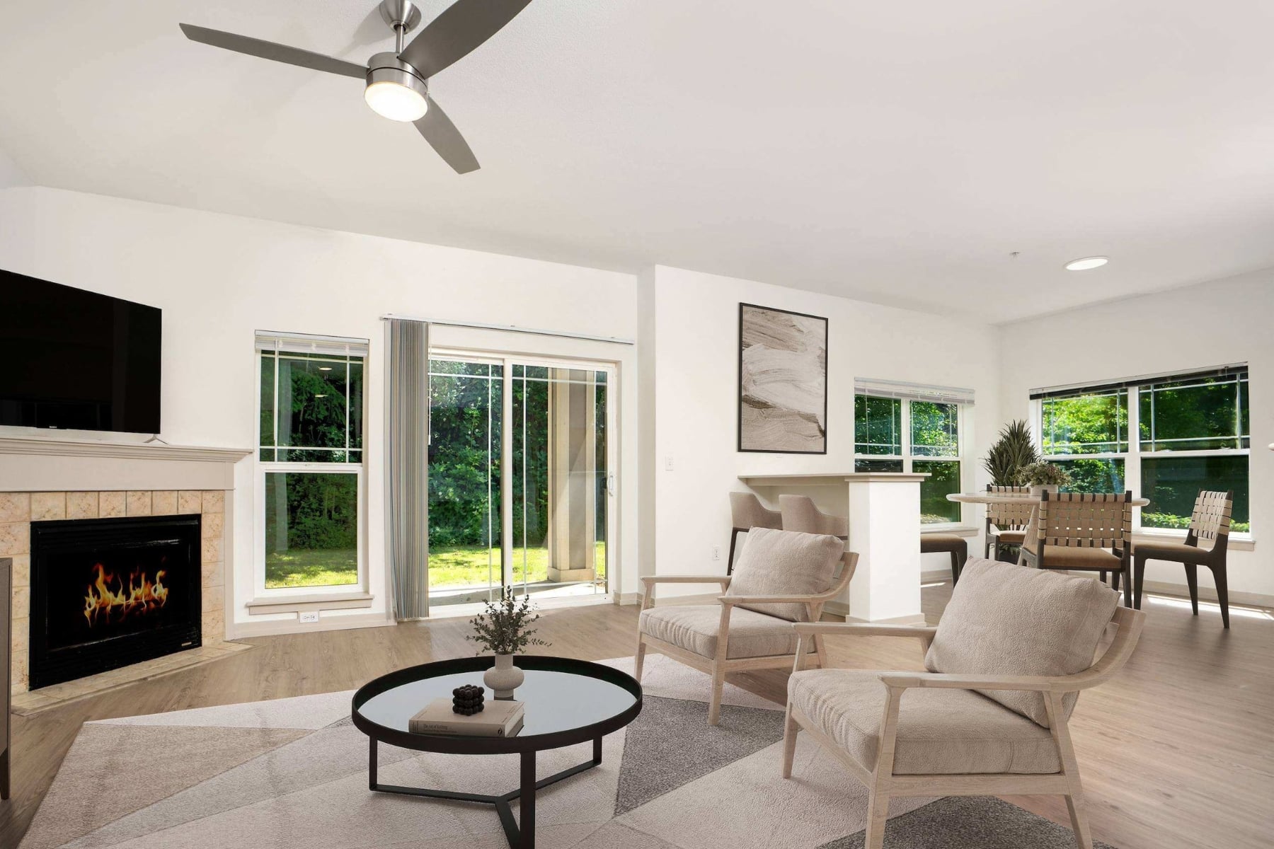 Apartments in the Lake Washington School District - The Lodge at Redmond Ridge - upgraded living